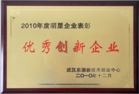 2010年表彰“优秀创新企业”